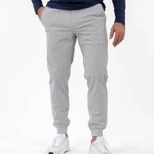 Rhoback Delta Performance Joggers Pants Men’s 3XL Ghost Gray Pockets NWT